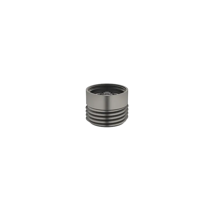 Adapter for shower outlet 3/8" x 1/2" - Brushed Dark Platinum - 12 202 979-99
