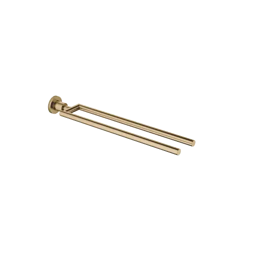 TARA Towel bar in two parts non-swivel - Brushed Dark Brass (PVD) - 83 210 892-39