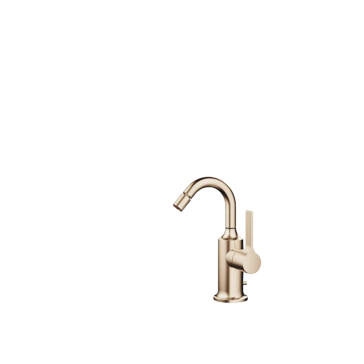 VAIA Single-lever bidet mixer with pop-up waste - Brushed Champagne (22kt Gold) - 33 600 809-46