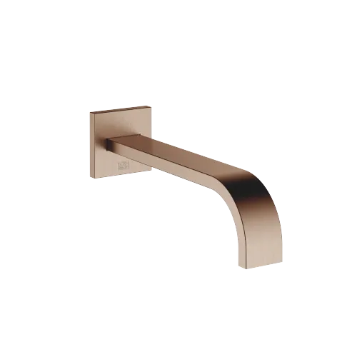 MEM Tub spout for wall-mounted installation - Brushed Bronze (PVD) - 13 801 782-42
