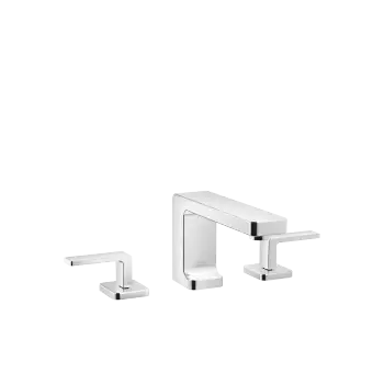 LULU Three-hole lavatory mixer with drain - Chrome - 20 713 710-00 0010