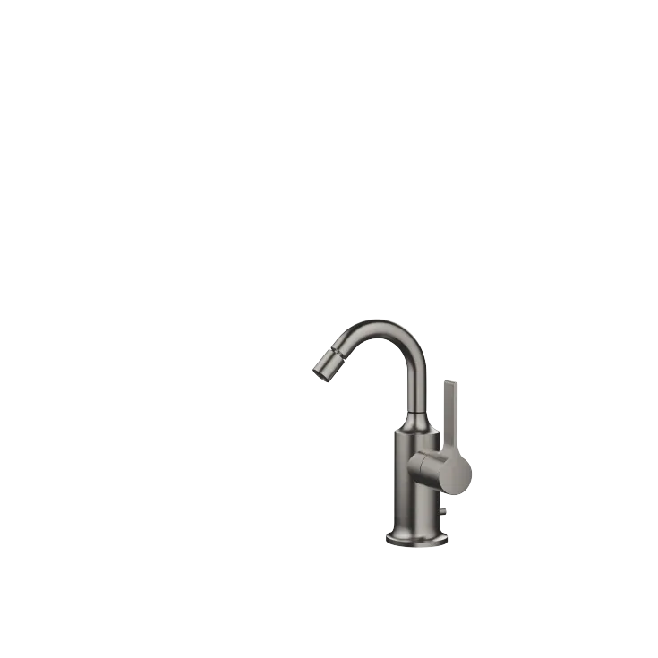 VAIA Single-lever bidet mixer with pop-up waste - Brushed Dark Platinum - 33 600 809-99