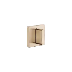 CL.1 Wall valve anti-clockwise closing hot 1/2" - Brushed Champagne (22kt Gold) - 36 607 707-46