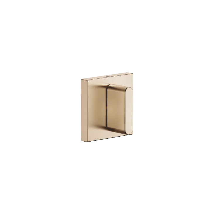 CL.1 Wall valve anti-clockwise closing hot 1/2" - Brushed Champagne (22kt Gold) - 36 607 707-46