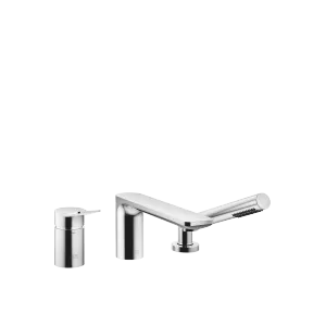 LISSÉ Three-hole single-lever bath mixer for bath rim or tile edge installation - Chrome - 27 412 845-00
