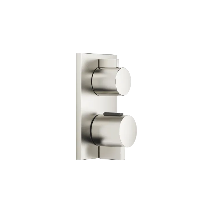 Concealed thermostat with one-way diverter - Brushed Platinum - 36 425 670-06 0010