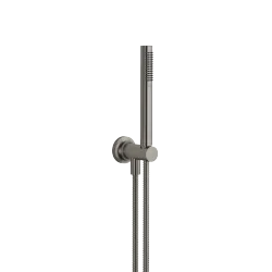 Hand shower set with integrated shower holder - Brushed Dark Platinum - 27 802 660-99 0050