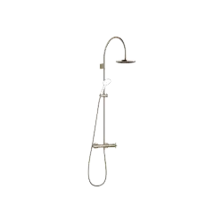 VAIA Showerpipe con termostato doccia senza doccetta FlowReduce 220 mm - Champagne (Oro 22k) - 34 464 809-47