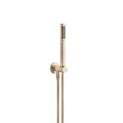 Hand shower set with integrated shower holder - Brushed Light Gold - 27 802 660-27 0050