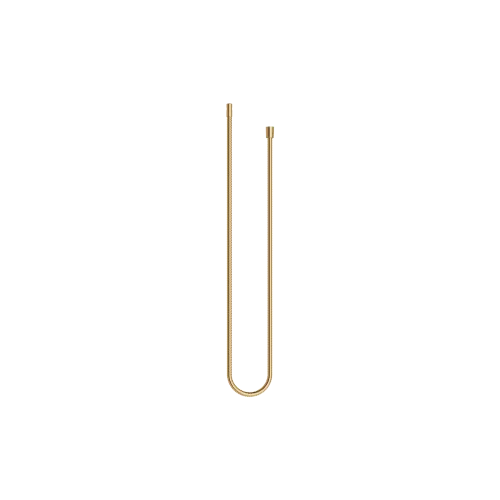 Metal shower hose 1/2" x 3/8" x 1750 mm - Brushed Durabrass (23kt Gold) - 28 322 970-28