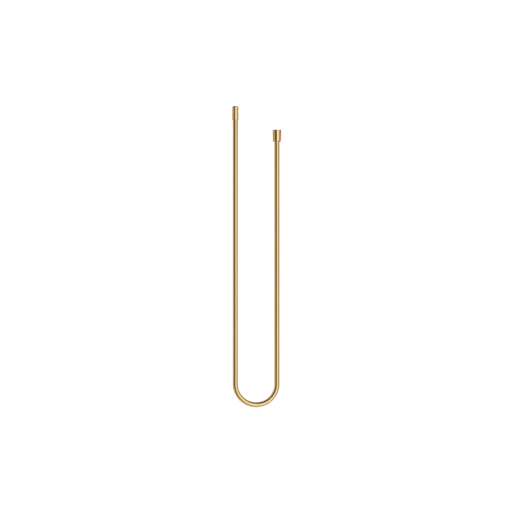 Metal shower hose 1/2" x 3/8" x 1750 mm - Brushed Durabrass (23kt Gold) - 28 322 970-28