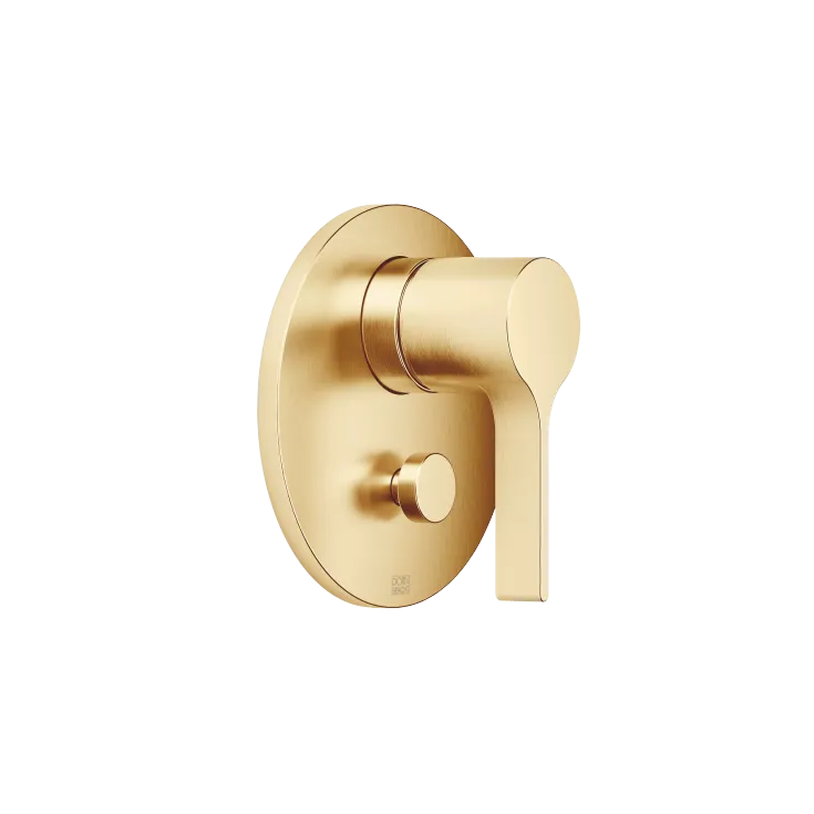 VAIA Concealed single-lever mixer with diverter - Brushed Durabrass (23kt Gold) - 36 120 809-28