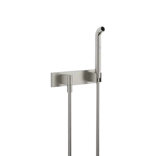 Affusion pipe with cover plate - Brushed Platinum - 27 838 979-06
