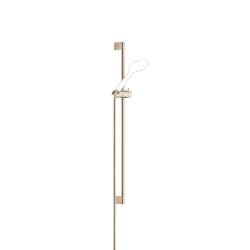 Shower set without hand shower - Brushed Champagne (22kt Gold) - 26 413 979-46