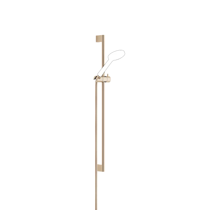 Shower set without hand shower - Brushed Champagne (22kt Gold) - 26 413 979-46