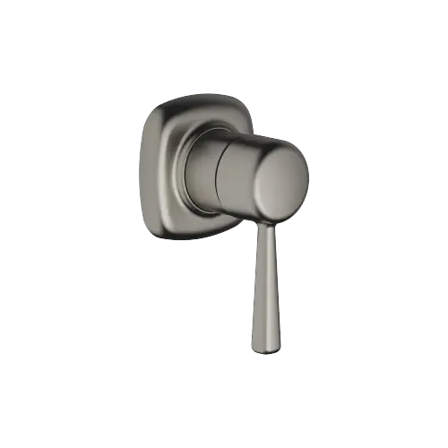 COYA Miscelatore monocomando incasso con piastra di copertura - Dark Platinum spazzolato - 36 060 404-99