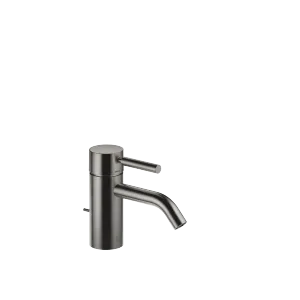 META Mitigeur monocommande de lavabo avec garniture d'écoulement - Dark Platinum brossé - 33 501 660-99
