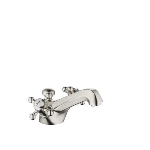 MADISON Single-hole basin mixer with pop-up waste - Brushed Platinum - 22 500 360-06