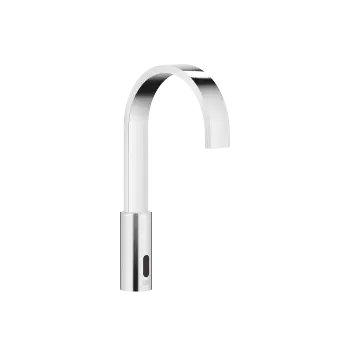 MEM Chrome : Touchfree Washstand fitting with electronic opening and closing function without pop-up waste