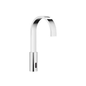 MEM Chrome Washstand faucets: Washstand fitting with electronic opening and closing function without pop-up waste