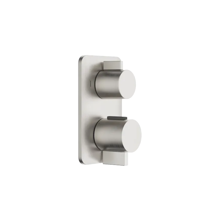 LISSÉ Concealed thermostat with two function volume control - Brushed Platinum - 36 426 845-06 0010