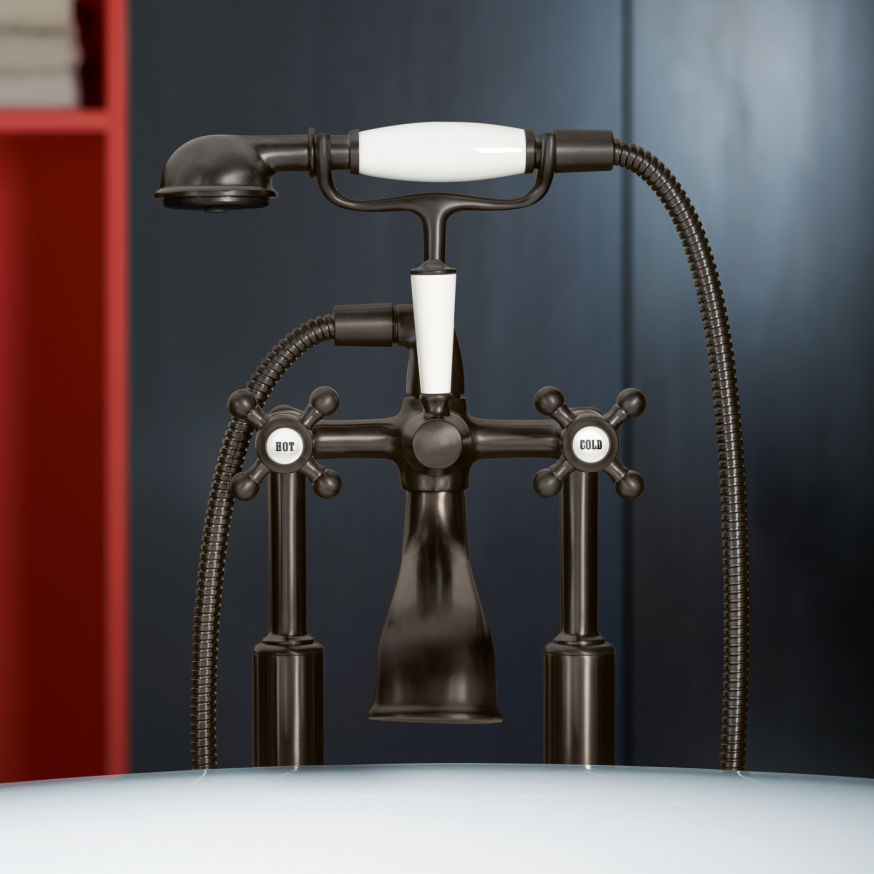 MADISON Platinum Bath faucets Twohole bath mixer for freestanding