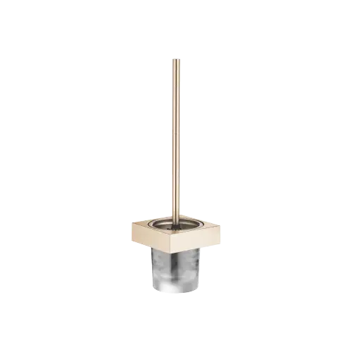 Toiletten-Bürstengarnitur , Wandmodell - Champagne gebürstet (22kt Gold) - 83 900 780-46