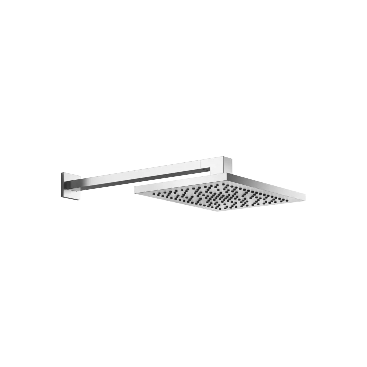 Rain shower with wall fixing 300 x 240 mm - Brushed Chrome - 28 765 980-93 0010