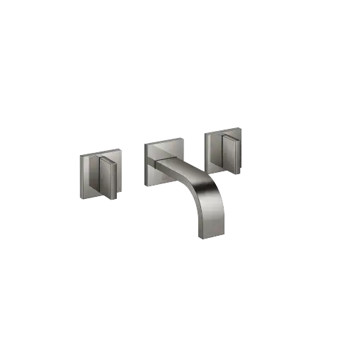 MEM Wall-mounted basin mixer without pop-up waste - Dark Chrome - 36 702 782-19