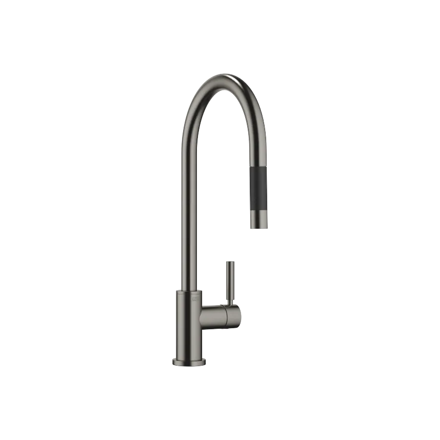 TARA Brushed Dark Platinum Kitchen faucets: Single-lever mixer 