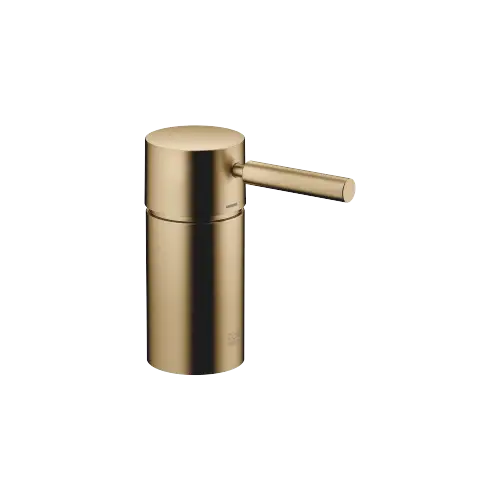 META Single-lever bath mixer for bath rim or tile edge installation - Brushed Dark Brass (PVD) - 29 300 660-39