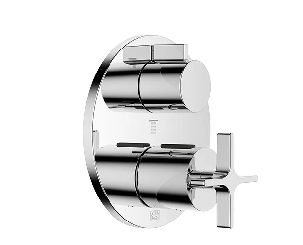 VAIA Concealed thermostat with three-way diverter - Brushed Dark Bronze (PVD) - 36 428 809-43 0010