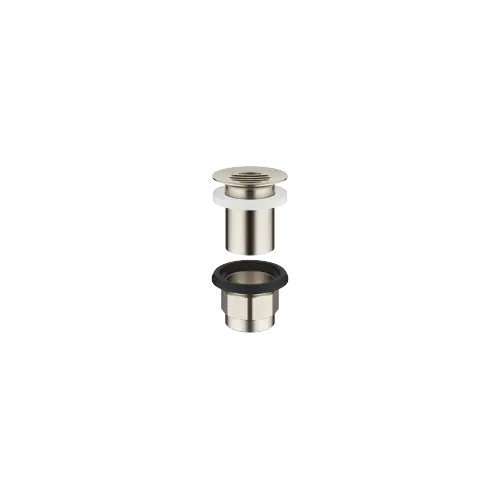 Bonde à grille pour lavabo , 1 1/4" 1 1/4" - Platine brossé - 10 110 970-06