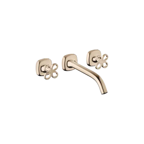 Wall-mounted basin mixer without pop-up waste - 36 717 424-47