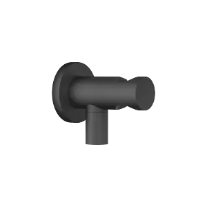 Wall elbow with integrated shower holder - Matte Black - 28 490 660-33