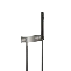 Hand shower set with cover plate - Dark Chrome - 27 818 980-19 0050