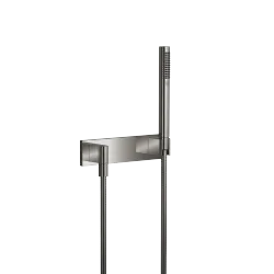 Hand shower set with cover plate - Dark Chrome - 27 818 980-19 0050