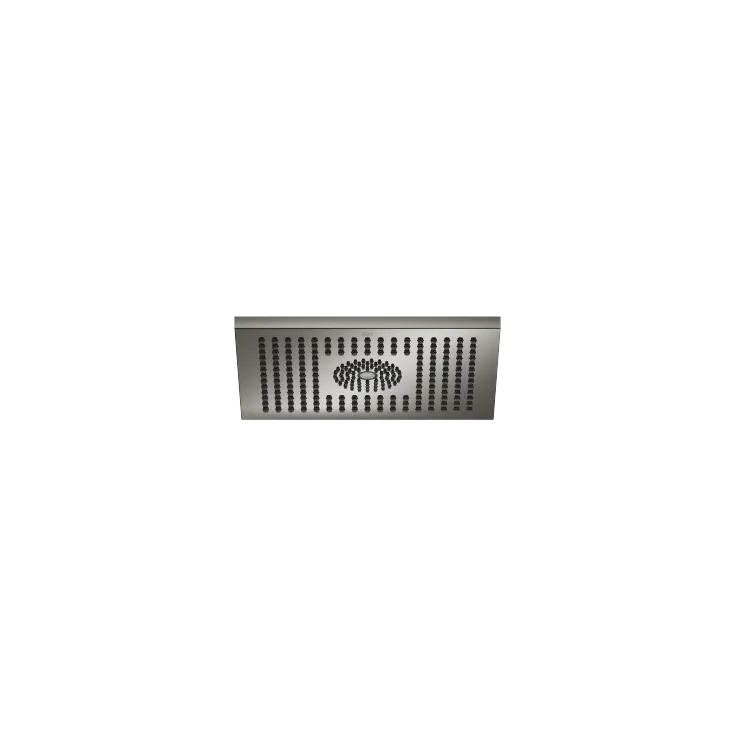 Rain shower for surface-mounted ceiling installation with light 300 x 240 mm - Dark Chrome - 28 042 980-19 0050