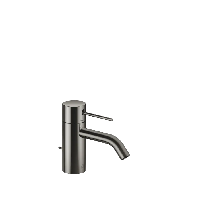 META META SLIM Mitigeur monocommande de lavabo avec garniture d'écoulement - Dark Chrome - 33 501 662-19