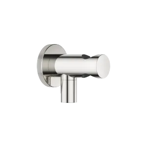 Wall elbow with integrated shower holder - Platinum - 28 490 660-08