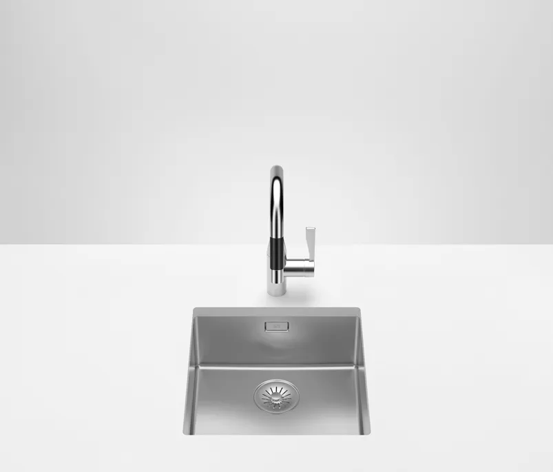 Single sink - Stainless Steel - 38 400 003-85
