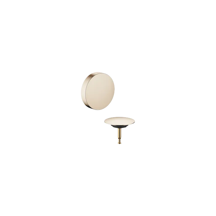 Bocca vasca con piletta vasca con troppo pieno - Light Gold spazzolato - 36 247 970-27