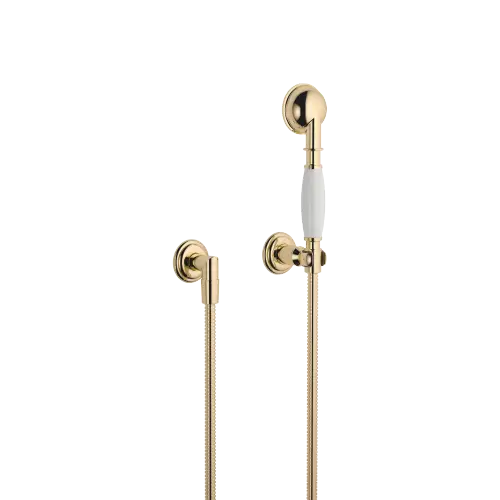 MADISON Hand shower set with individual rosettes FlowReduce - Durabrass (23kt Gold) - 27 803 361-09 0010