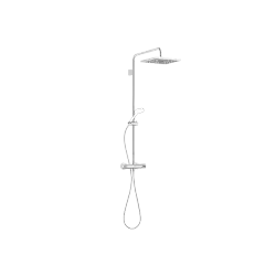 Exposed shower set with shower thermostat without hand shower 11-3/4" x 9-1/2" - Chrome - 34 459 980-00 0010