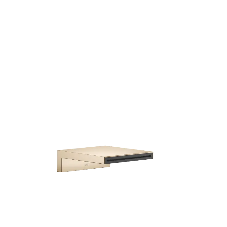 Bath cascade spout for wall mounting - Champagne (22kt Gold) - 13 430 740-47