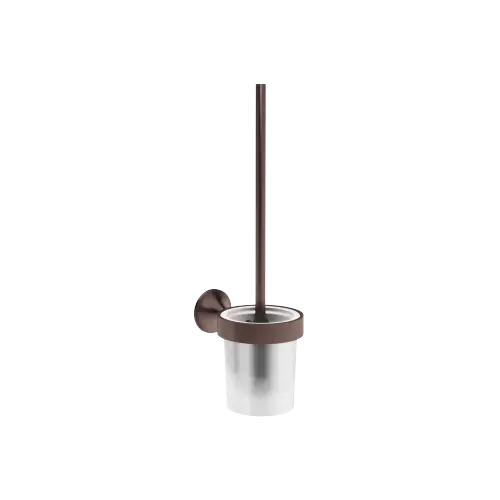 VAIA Toiletten-Bürstengarnitur , Wandmodell - Dark Bronze gebürstet (PVD) - 83 900 809-43