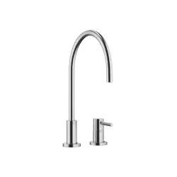TARA Two-hole mixer with individual rosettes - Brushed Chrome - 32 816 888-93 0010