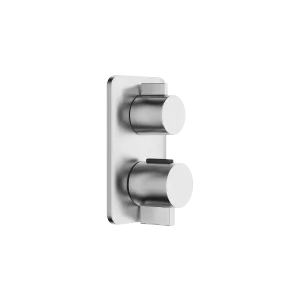 LISSÉ Concealed thermostat with one function volume control - Brushed Chrome - 36 425 845-93 0010