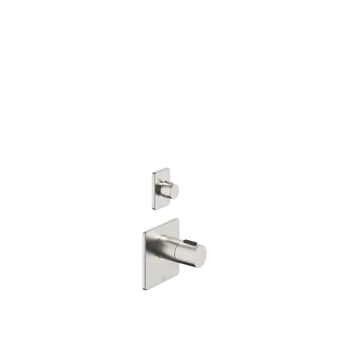LULU xTOOL Module thermostatique avec 1 robinet - Platine brossé - Set contenant 1 articles