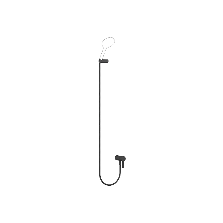 Concealed single-lever mixer with integrated shower connection with hand shower set without hand shower - Matte Black - 36 002 970-33